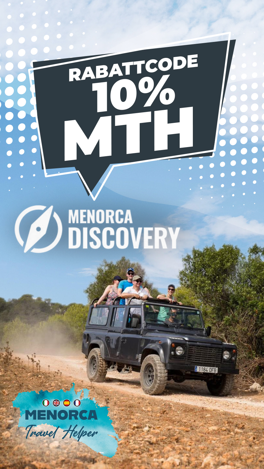 Menorca Discovery - Land-Rover-Ausflüge auf Menorca